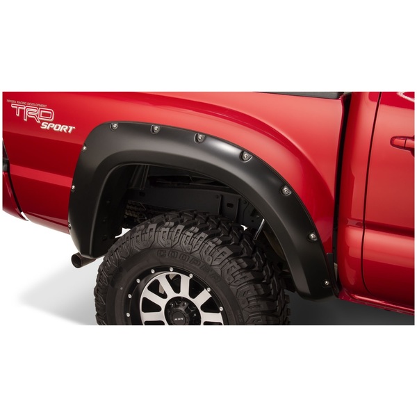 Bushwacker 05-15 TACOMA LB (73.5IN) REAR ONLY POCKET STYLE FENDER FLARES 31052-02